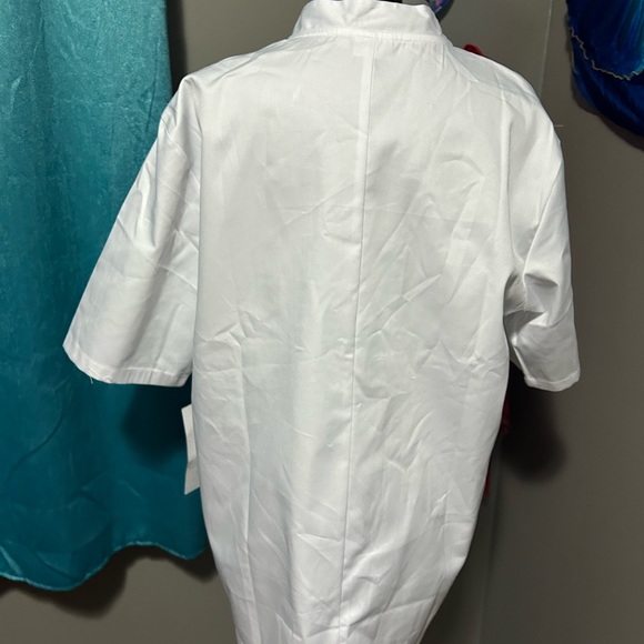 NWT Chef Works Size Large Chef Shirt. White - Picture 5 of 6